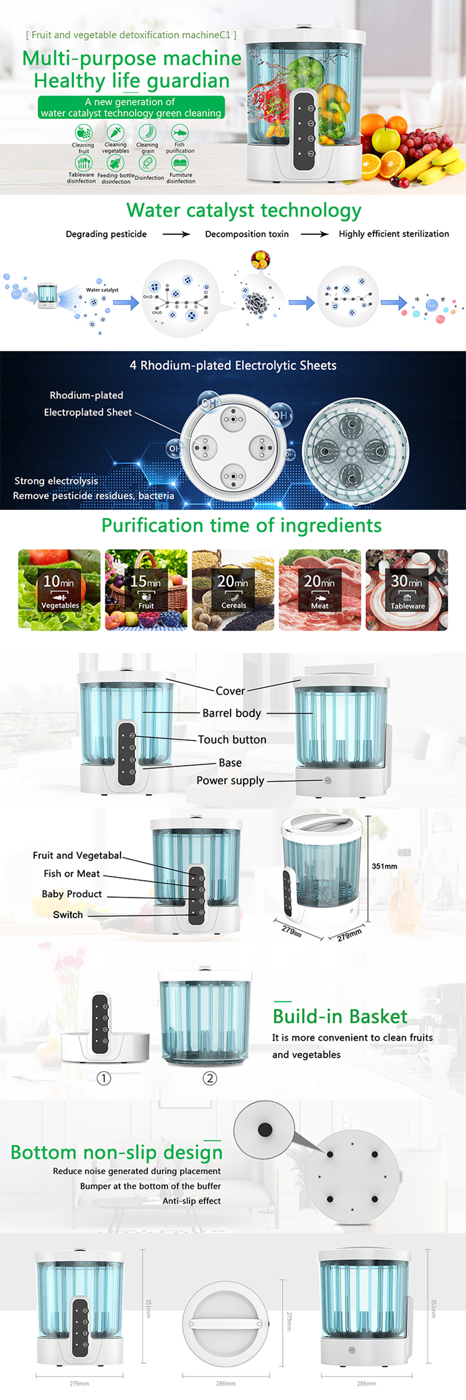 Are the fruit and vegetable washing machine reliable? - Olansi Healthcare  Co., Ltd.